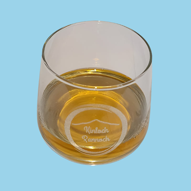 Engraved Tallo Whiskey Glass
