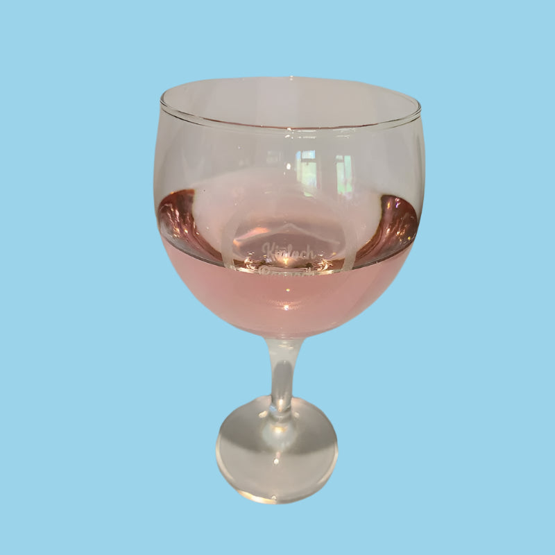 Engraved Gin and Tonic Glass