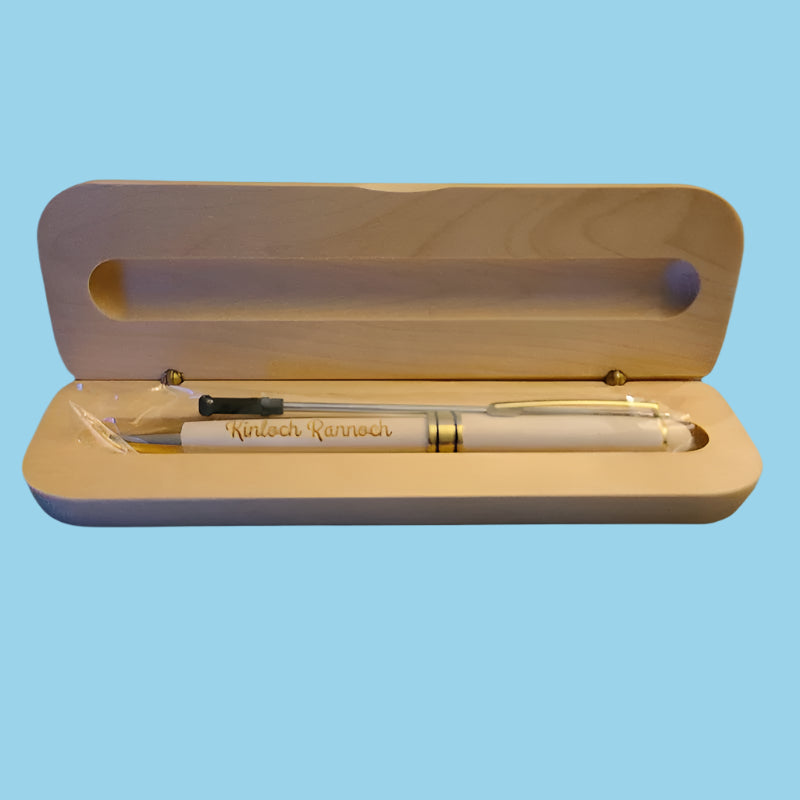 Wooden Ballpoint Pen and Box