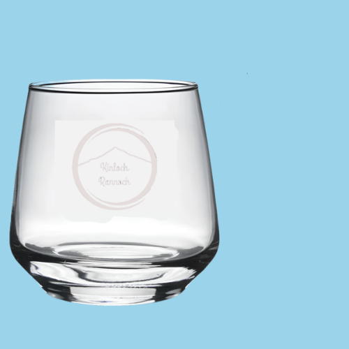 Engraved Tallo Whiskey Glass