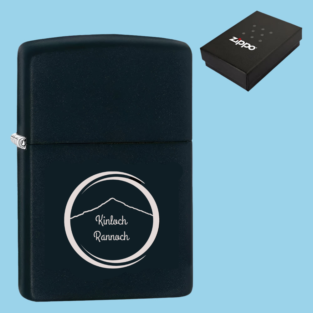 Engraved Genuine Zippo Lighter