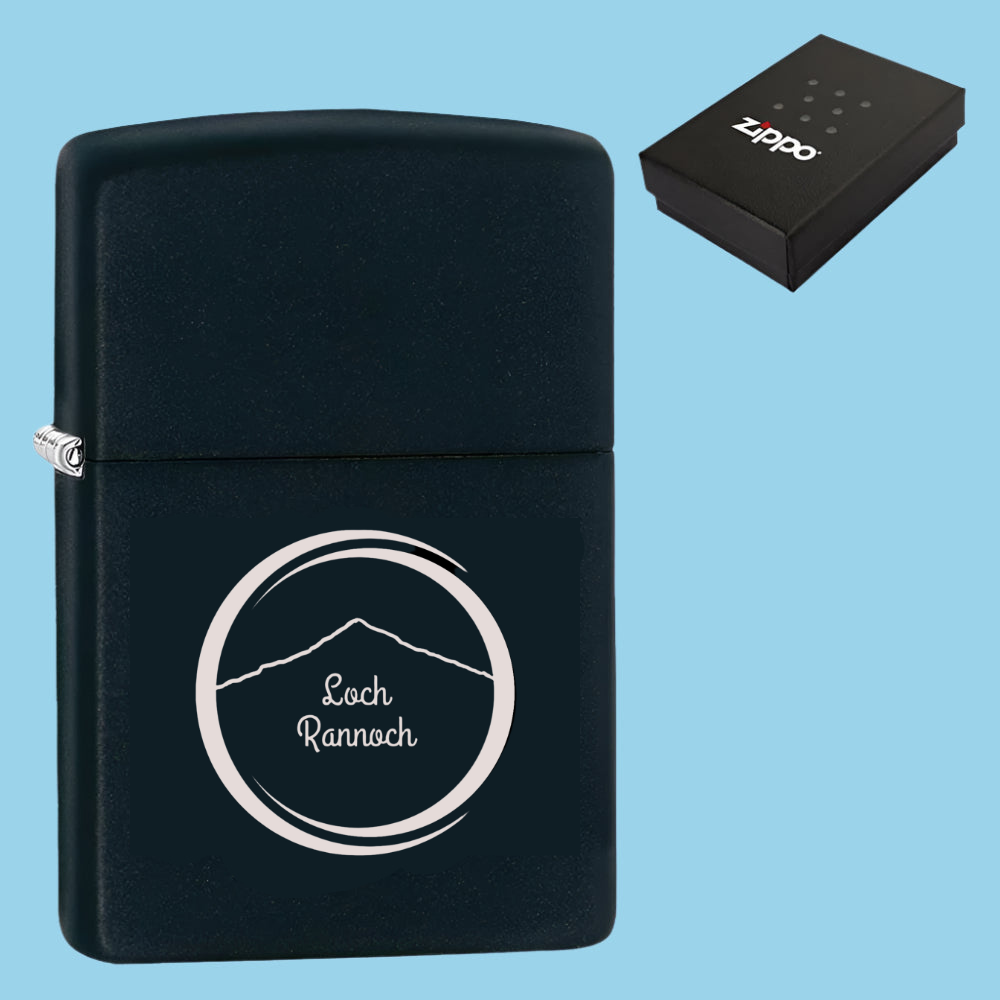 Engraved Genuine Zippo Lighter
