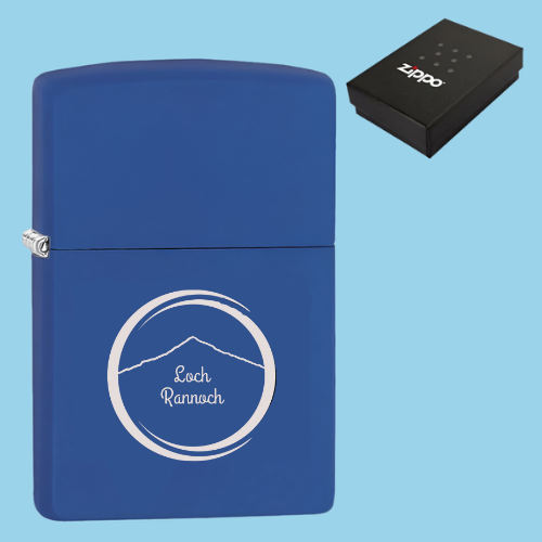 Engraved Genuine Zippo Lighter