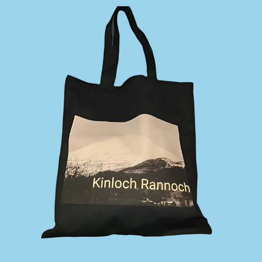 Black Picture Tote Bag
