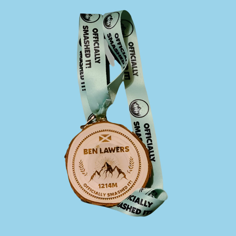 You Have Officially Smashed It! Wooden Medal