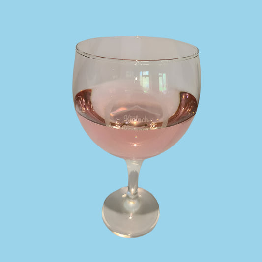 Engraved Gin and Tonic Glass