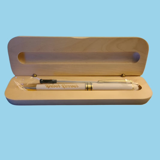 Wooden Ballpoint Pen and Box