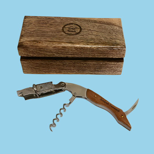 Bottle Opener in Wooden Keepsake Box